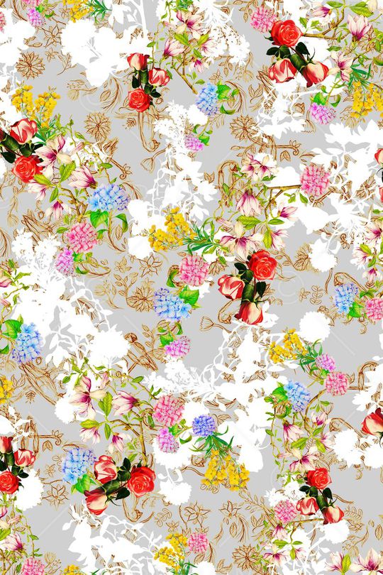 油画花印花华亿平台图片