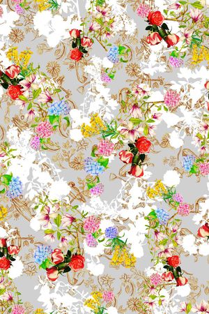 油画花印花华亿平台图片