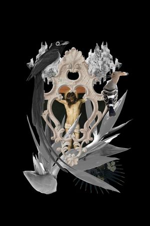 花鸟印花华亿平台图片