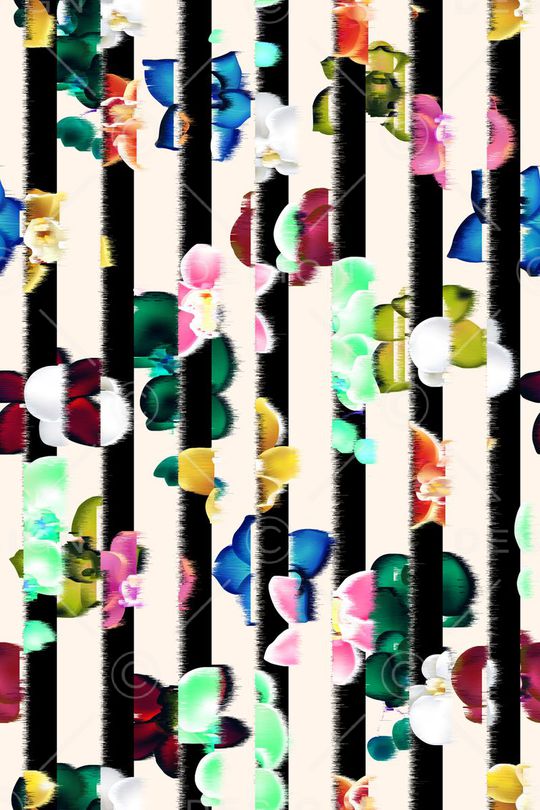 时尚简约印花华亿平台图片