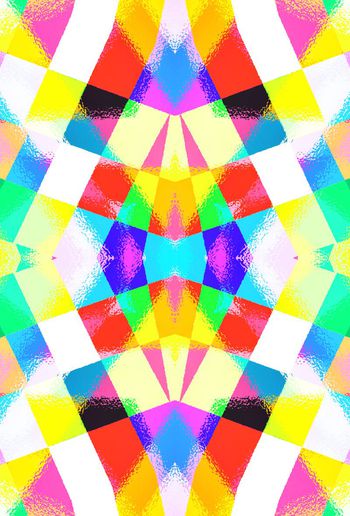 471316-时尚波纹肌理彩色块格子女装泳装内衣