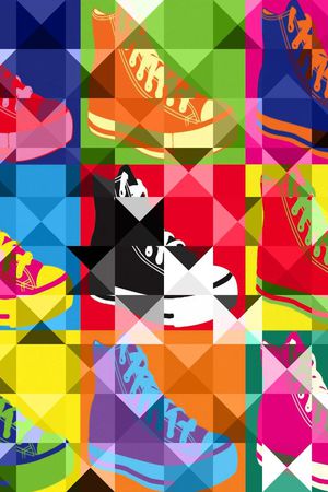 布鞋印花华亿平台图片