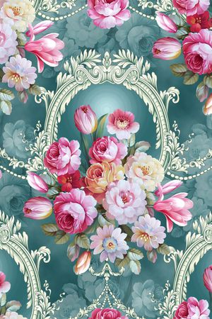 窗帘印花华亿平台图片