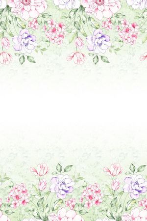 清新印花华亿平台图片