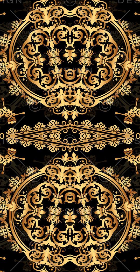 巴洛克印花华亿平台图片