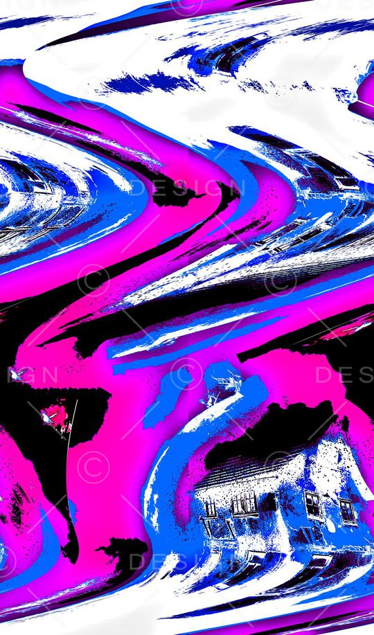 抽象印花华亿平台图片