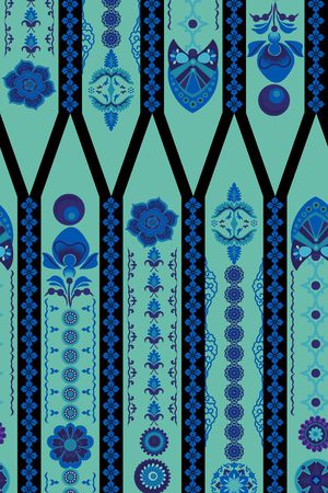 复古印花华亿平台图片