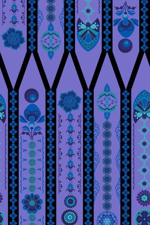 复古印花华亿平台图片