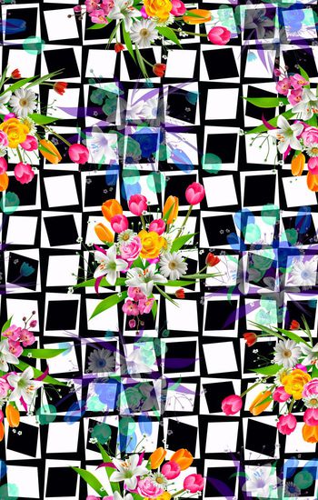 471494-几何  格子  个性 时尚  不规