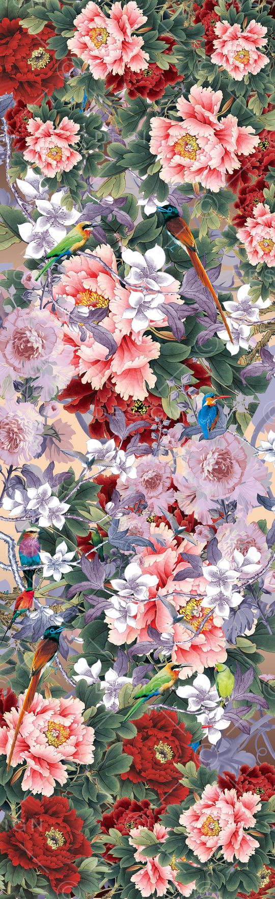 长巾印花华亿平台图片