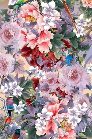 长巾印花华亿平台图片