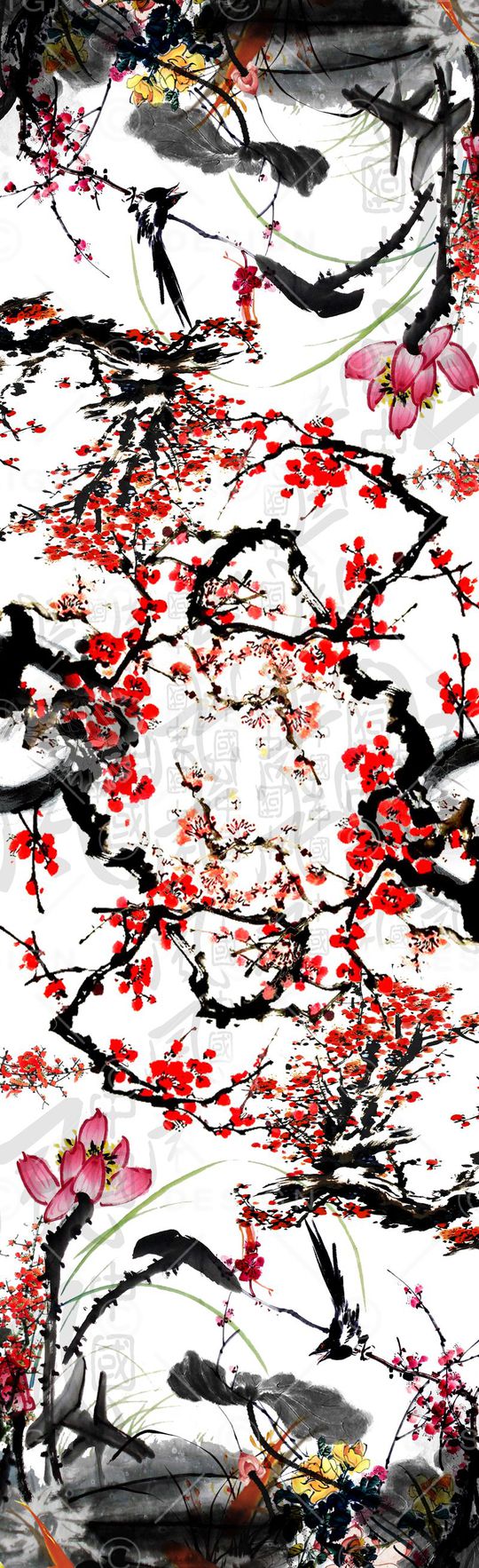 荷花印花华亿平台图片