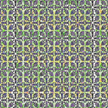 471577-传统花样与抽象底纹相结合  绚丽 