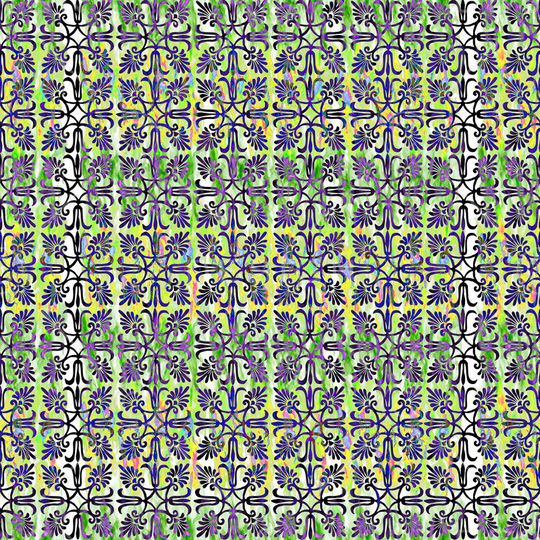 传统花样印花华亿平台图片