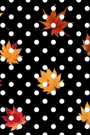 波点枫叶 枫叶 圆点 玫瑰花 女装 衬衣 连衣裙 雪纺 印花 几何 碎花 小碎花 大花 方块 衬衫印花 简单 时尚 大牌 潮流印花 女装印花 传统印花 T恤印花印花华亿平台图片