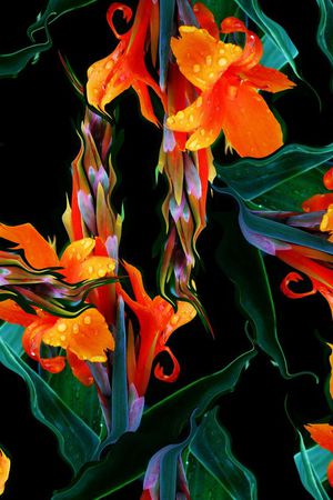 复古印花华亿平台图片