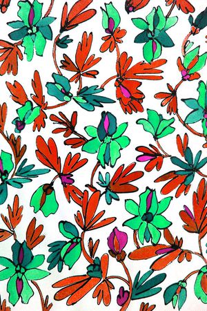 Fantastic floral印花华亿平台图片