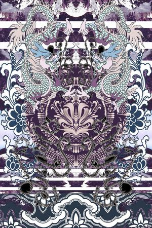 女装印花华亿平台图片