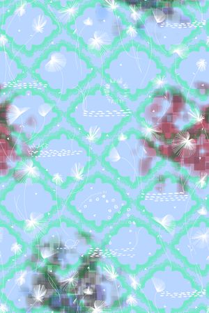 几何印花华亿平台图片