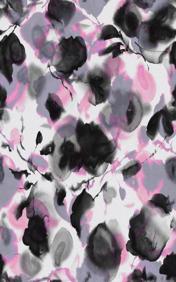 471757-中国风民族风水墨意境残缺枝叶艺术泥