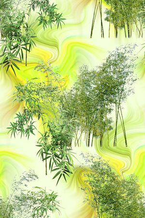 小清新印花华亿平台图片