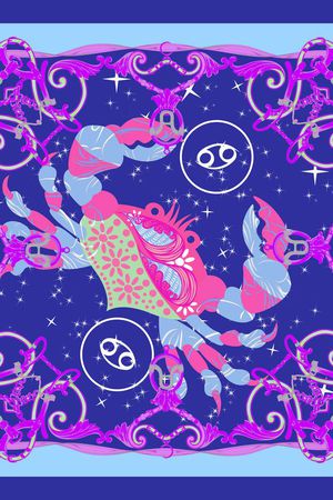 十二星座印花华亿平台图片