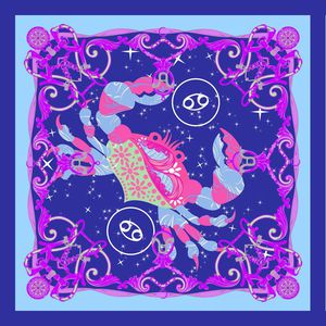 十二星座印花华亿平台图片