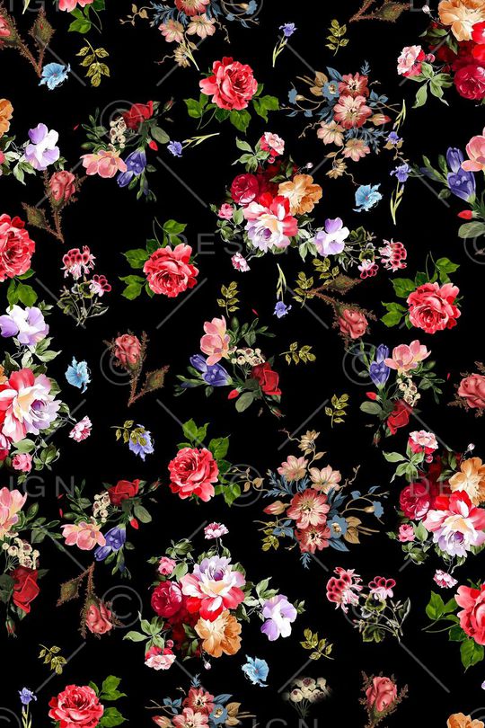 小碎花印花华亿平台图片