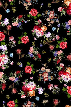 小碎花印花华亿平台图片