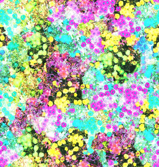 田园风印花华亿平台图片