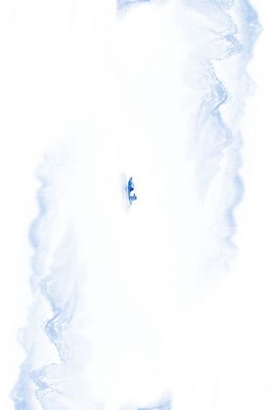 水墨风印花华亿平台图片