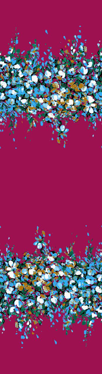 田园风印花华亿平台图片