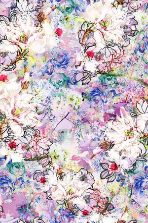 流行时尚印花华亿平台图片