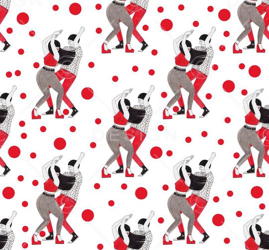 波点印花华亿平台图片