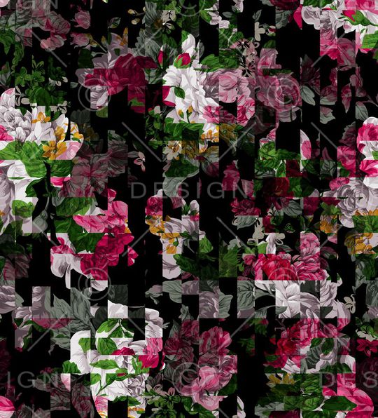 潮流时尚印花华亿平台图片