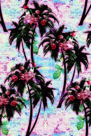 欧美休闲时尚印花华亿平台图片