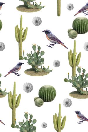 热带风情印花华亿平台图片