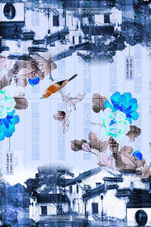 水乡印花华亿平台图片