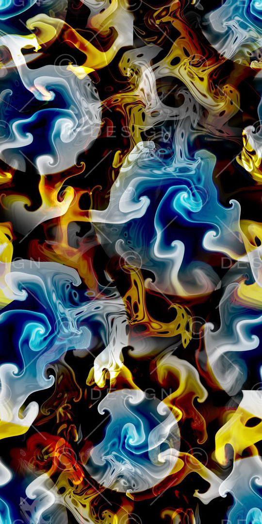 抽象印花华亿平台图片