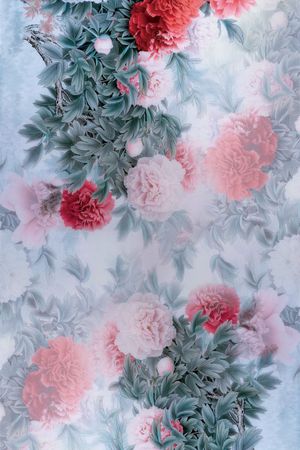 手绘印花华亿平台图片