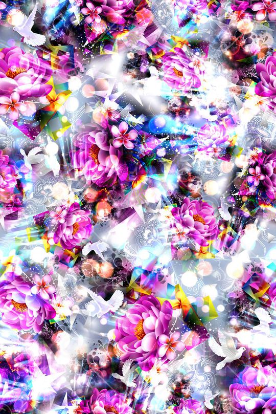 多彩印花华亿平台图片