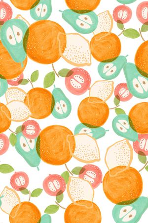 水果印花华亿平台图片