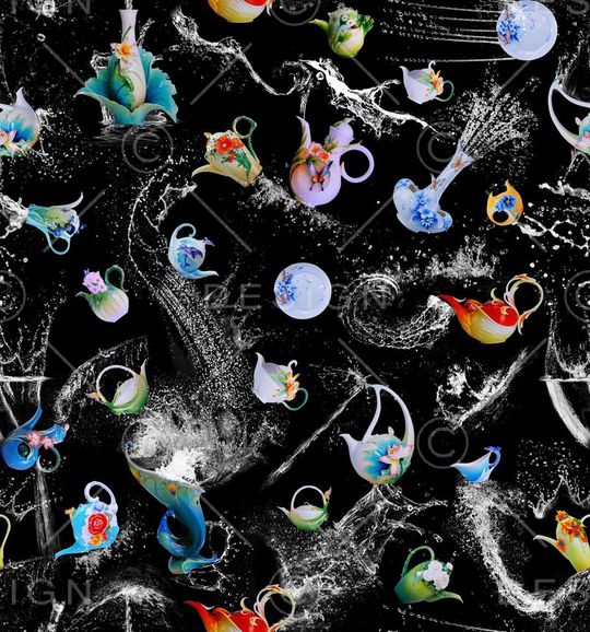 茶壶印花华亿平台图片