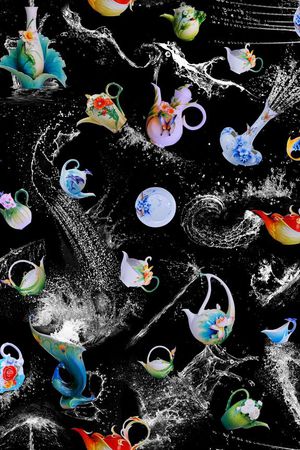 茶壶印花华亿平台图片