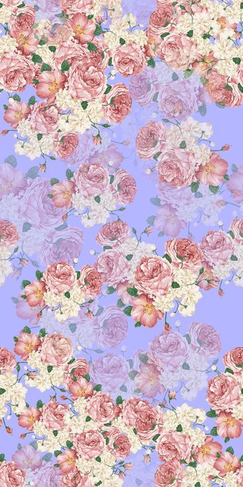 472317-花卉 时尚 多色 服装 