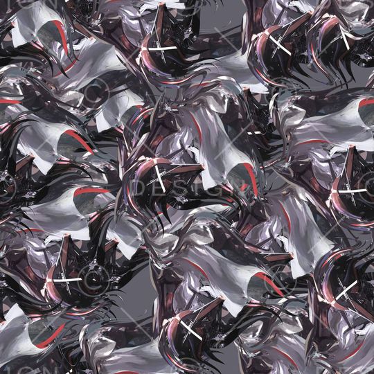 变形印花华亿平台图片