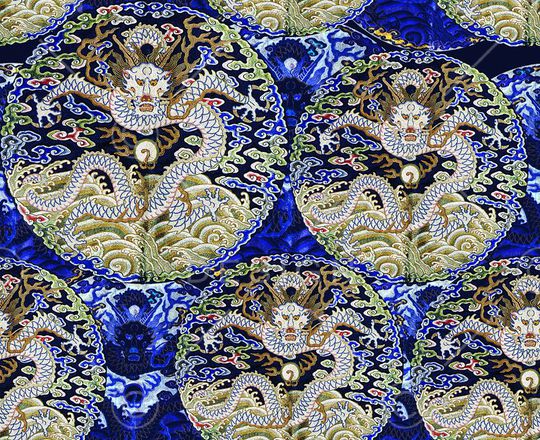 MAX-中国风印花华亿平台图片