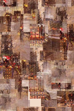 复古印花华亿平台图片