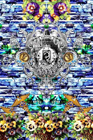 欧式印花华亿平台图片