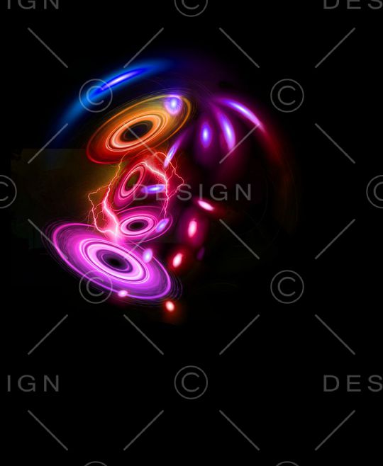 运动光晕发光印花印花华亿平台图片